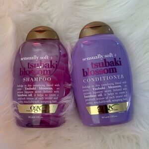 OGX Tsubaki Blossom NWT shampoo & conditioner 13 oz bundle discontinued scent